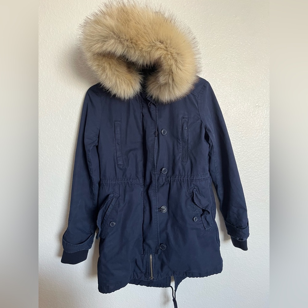 Gap Women Sherpa Lined Jacket